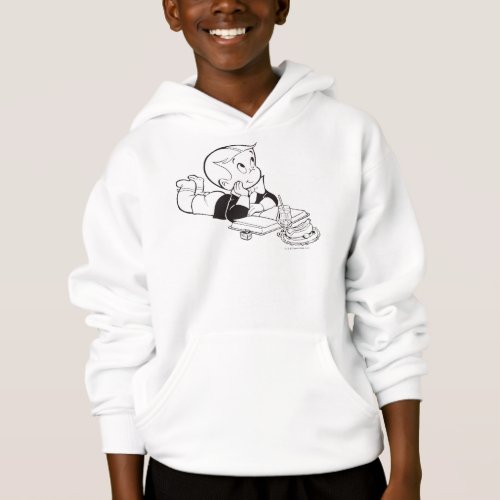 Richie Rich Studying _ BW Hoodie