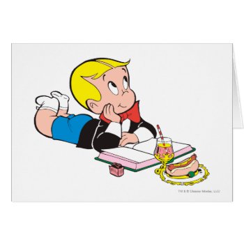 Richie Rich Studying - Color by richierich at Zazzle