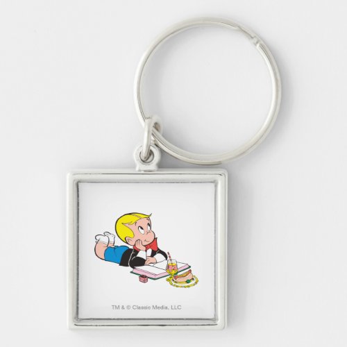 Richie Rich Studying _ Color Keychain