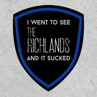 Richlands Blue Border Patch