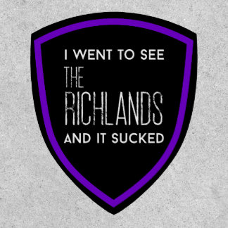 Richlands Purple Border Patch