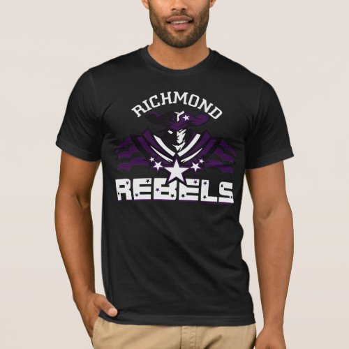 Richmond 6th Grade Camp  Mens Black T_Shirt