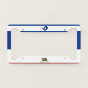 Richmond (California) city flag License Plate Frame
