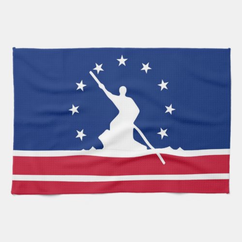 Richmond city flag united state america Virginia Towel