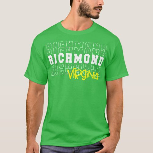 Richmond city Virginia Richmond VA T_Shirt