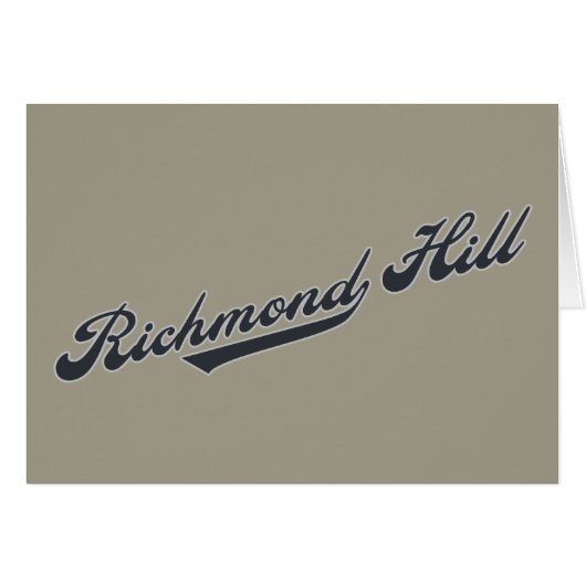 Richmond Hill Cards (Front Horizontal)