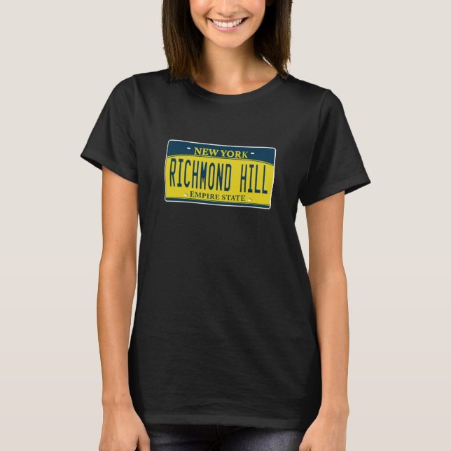 Richmond Hill Queens NY New York Neighborhood Lice T-Shirt (Front)