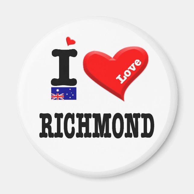 RICHMOND - I Love Magnet (Front)