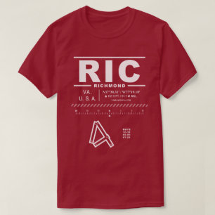 Richmond International Airport RIC T-Shirt