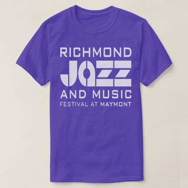 Richmond Jazz and Music Festival T-Shirt (Design Front)