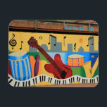 Richmond Murals- Music RVA - magnet<br><div class="desc">Here is the original gift for someone in your life: a beautiful flexible magnet featuring a photo of one of Richmond (RVA) murals. Photographer: Ausra Huntington/ Panduté Photography and Events,  LLC. Artist website: https://ausra-huntington.pixels.com Thanks for visiting and hope you found what you were looking for!</div>