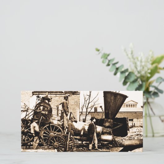 Richmond & Petersburg RR Ruins Richmond VA April 1 (Standing Front)