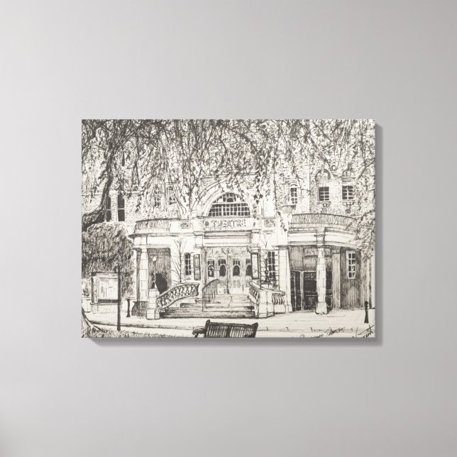 Richmond Theatre London UK. 2004 Canvas Print (Front)