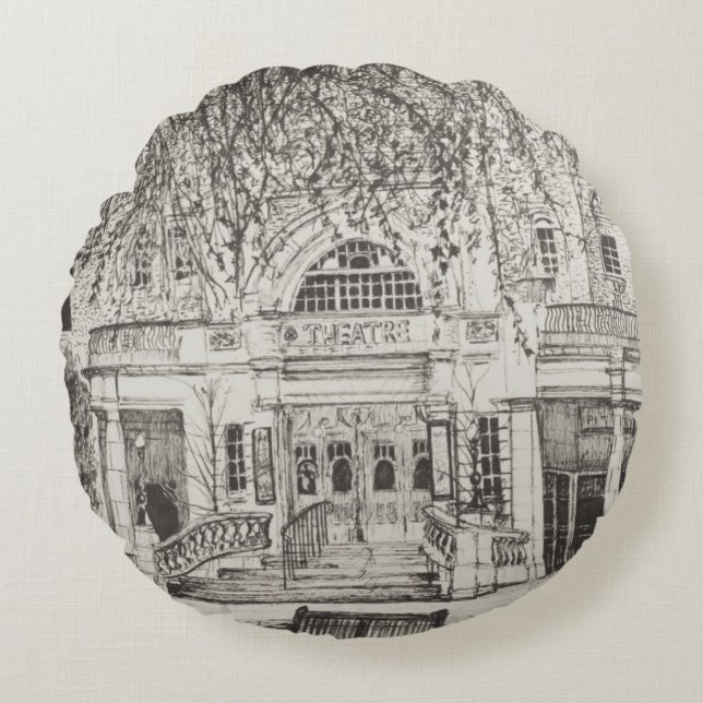 Richmond Theatre London UK. 2004 Round Pillow (Front)