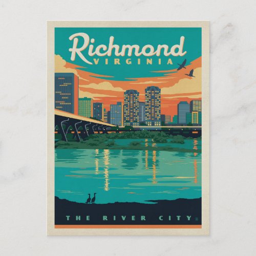 Richmond VA Postcard