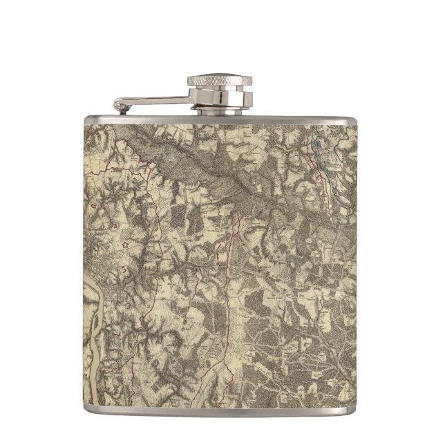 Richmond, Virginia Flask (Front)