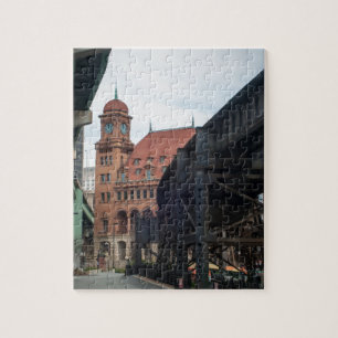 richmond virginia historic downtown near railroad jigsaw puzzle
