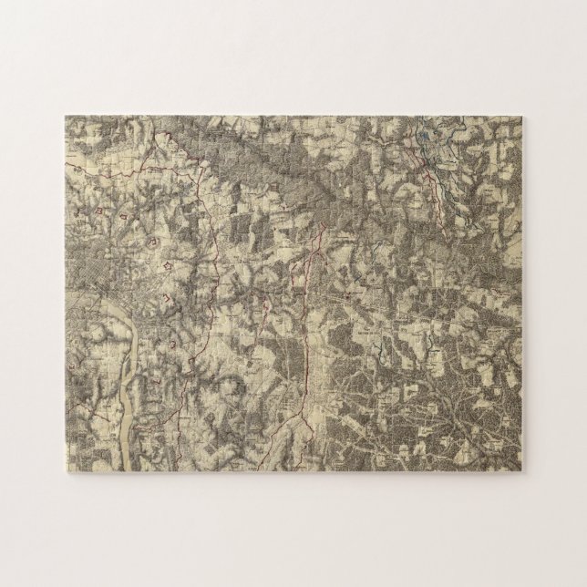 Richmond, Virginia Jigsaw Puzzle (Horizontal)