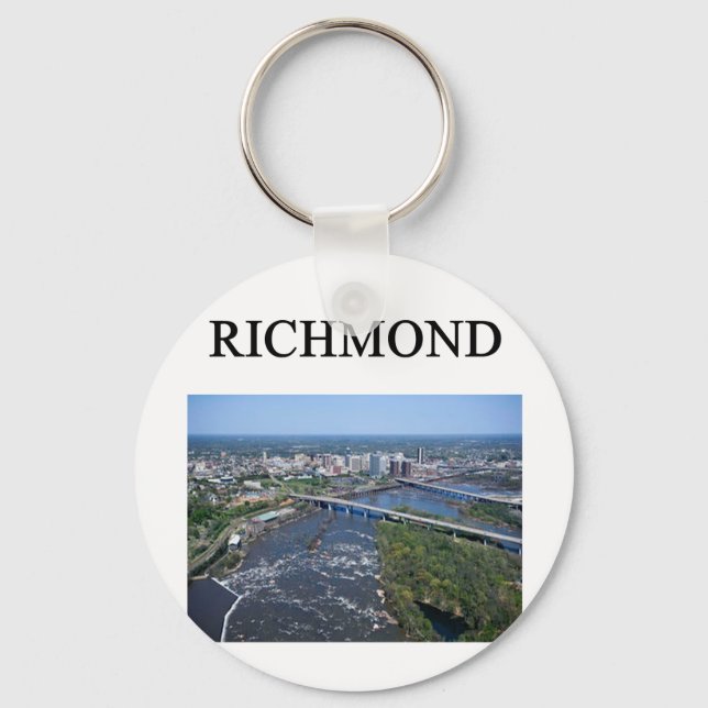 RICHMOND virginia Keychain (Front)