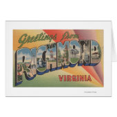Richmond, Virginia - Large Letter Scenes (Front Horizontal)