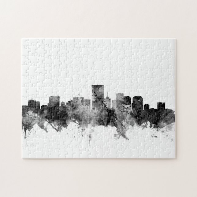 Richmond Virginia Skyline Jigsaw Puzzle (Horizontal)