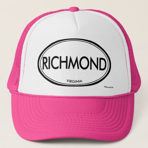 Richmond Virginia Trucker Hat