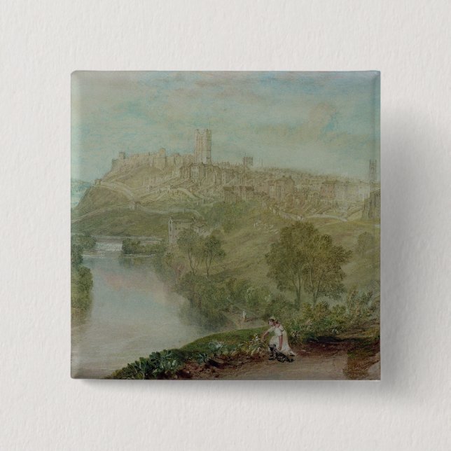 Richmond, Yorkshire Pinback Button (Front)