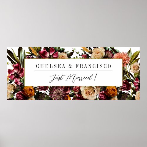 Richness of Spring Colorful Wedding Poster