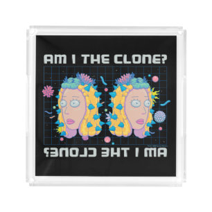RICK AND MORTY™ Am I The Clone? Acrylic Tray