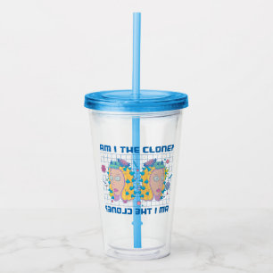 RICK AND MORTY™ Am I The Clone? Acrylic Tumbler