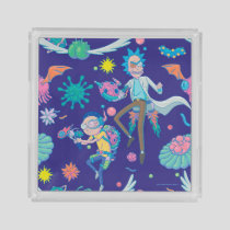 RICK AND MORTY™ | Among Infected Cells Pattern Acrylic Tray