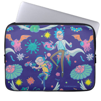 RICK AND MORTY™ | Among Infected Cells Pattern Laptop Sleeve