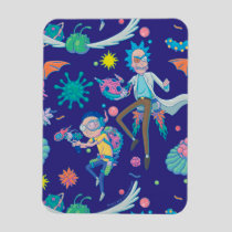 RICK AND MORTY™ | Among Infected Cells Pattern Magnet