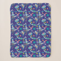 RICK AND MORTY™ | Among Infected Cells Pattern Sherpa Blanket