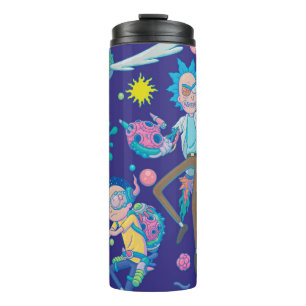 RICK AND MORTY™ Among Infected Cells Pattern Thermal Tumbler
