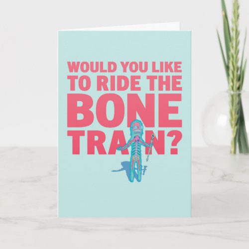 RICK AND MORTY  Anatomy Park _ Bone Train Card