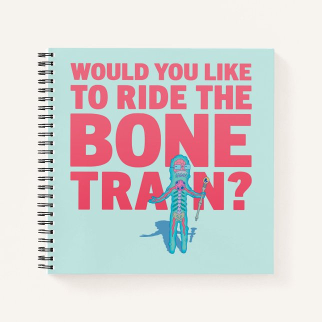 RICK AND MORTY™ | Anatomy Park - Bone Train Notebook (Front)