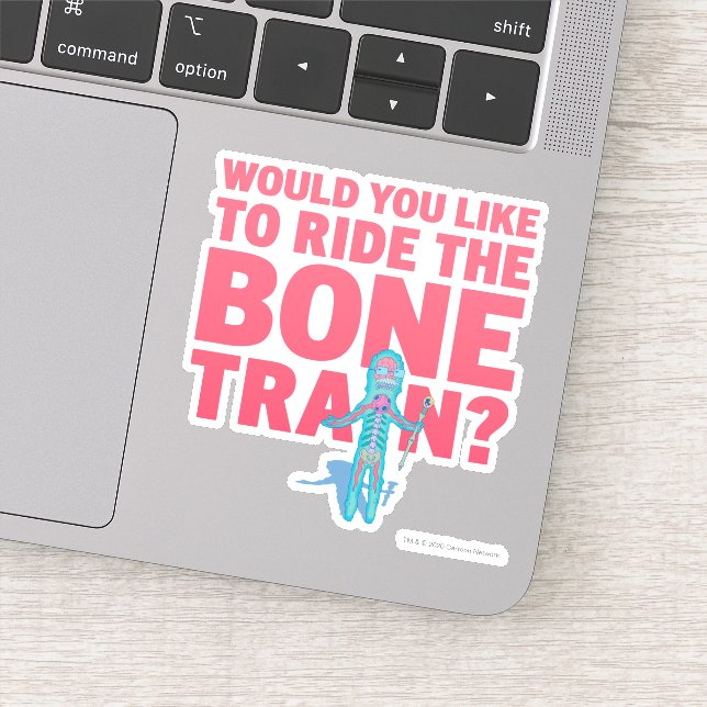 RICK AND MORTY™ | Anatomy Park - Bone Train Sticker (Detail)