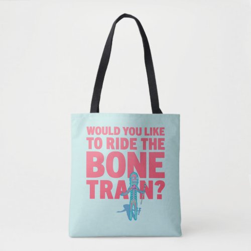 RICK AND MORTY  Anatomy Park _ Bone Train Tote Bag