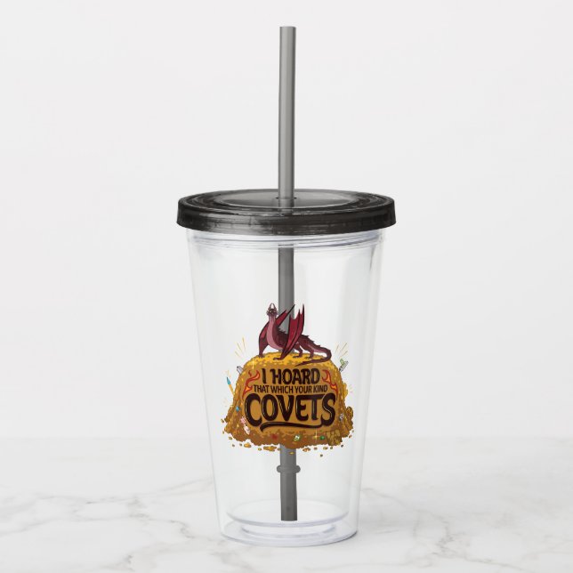 RICK AND MORTY™ | Balthromaw's Hoard Acrylic Tumbler (Front)