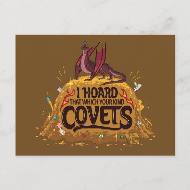 RICK AND MORTY™ | Balthromaw's Hoard Invitation Postcard (Front)