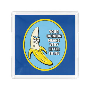 RICK AND MORTY™ Banana Rick Badge Acrylic Tray