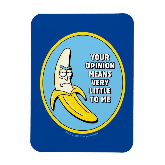 RICK AND MORTY™ | Banana Rick Badge Magnet (Vertical)