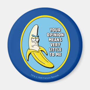 RICK AND MORTY™ Banana Rick Badge Magnet