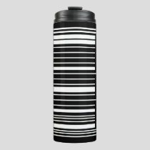 Rick and Morty Bar Code Graphic Thermal Tumbler