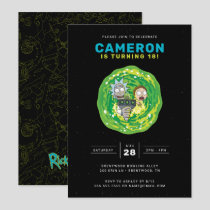 RICK AND MORTY™ Birthday Invitation
