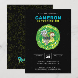 RICK AND MORTY™  Birthday Invitation