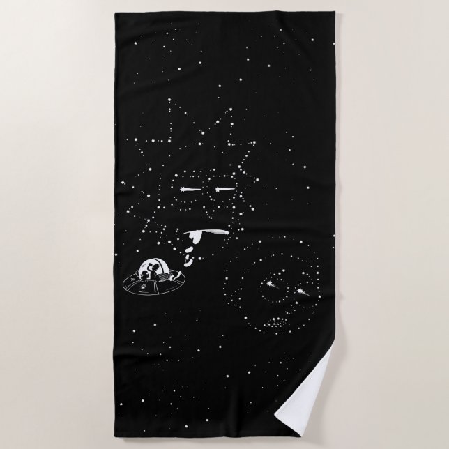 RICK AND MORTY™ | Constellations Beach Towel (Front)