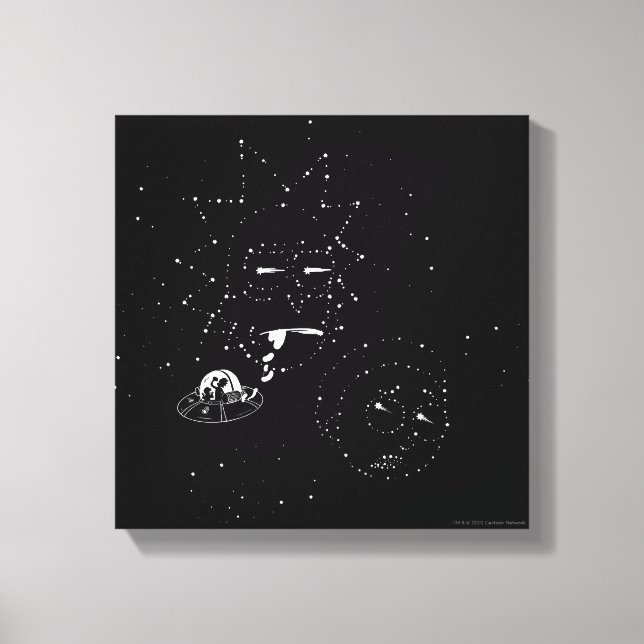 RICK AND MORTY™ | Constellations Canvas Print (Front)