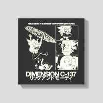 RICK AND MORTY™ | Dimension C-137 Canvas Print